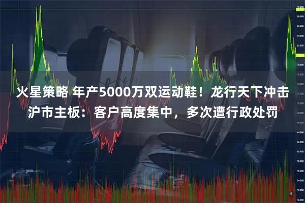 火星策略 年产5000万双运动鞋！龙行天下冲击沪市主板：客户高度集中，多次遭行政处罚