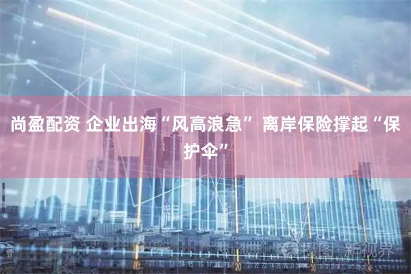 尚盈配资 企业出海“风高浪急” 离岸保险撑起“保护伞”
